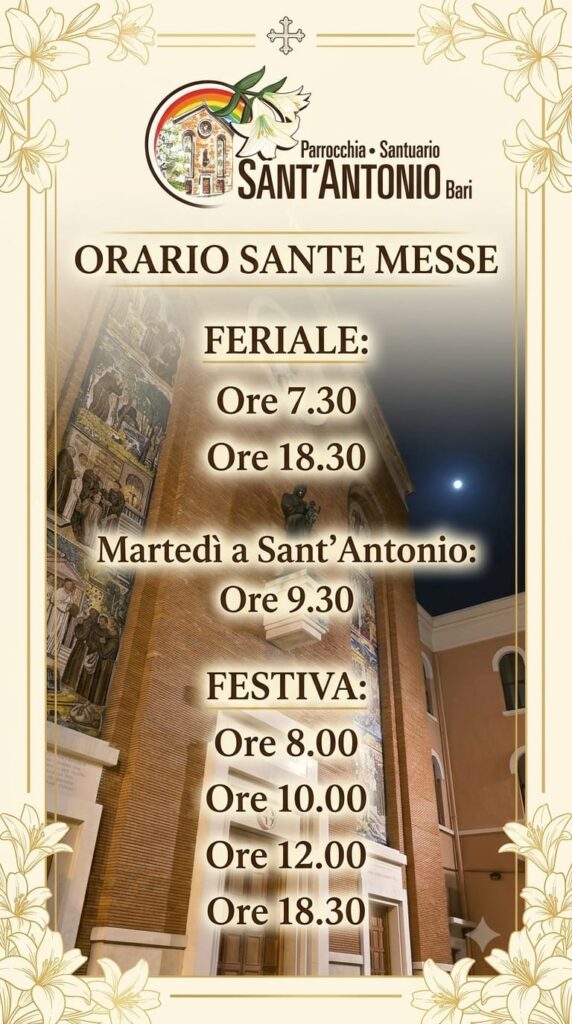 Bari_Orario_Messe_settembre2026